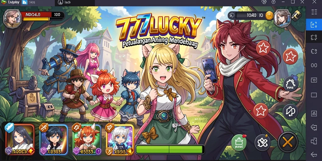 Gameplay seru dengan karakter Anime yang menarik.