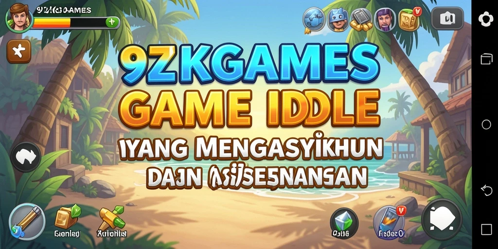 Screenshot utama gameplay 9ZKGAMES dengan tampilan grafis yang menarik.