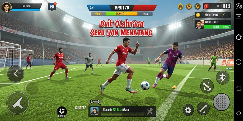Tampilan gameplay BRO178 yang penuh aksi dan grafis menarik.