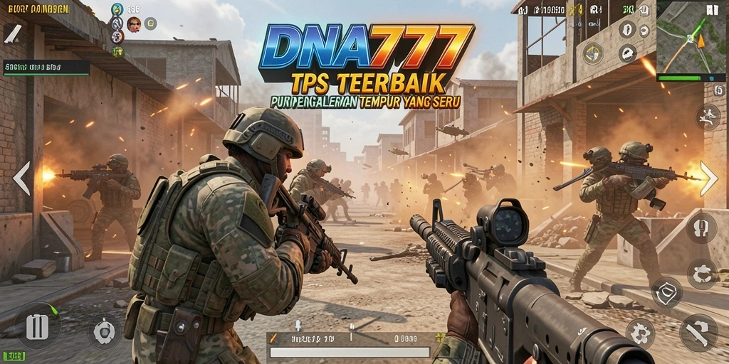 Tampilan gameplay seru dalam DNA777 yang menampilkan aksi yang mendebarkan.