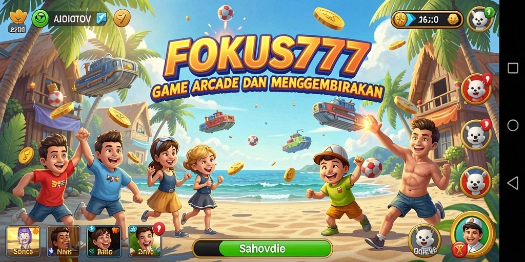 Tangkapan layar gameplay FOKUS777 yang seru dan penuh tantangan.