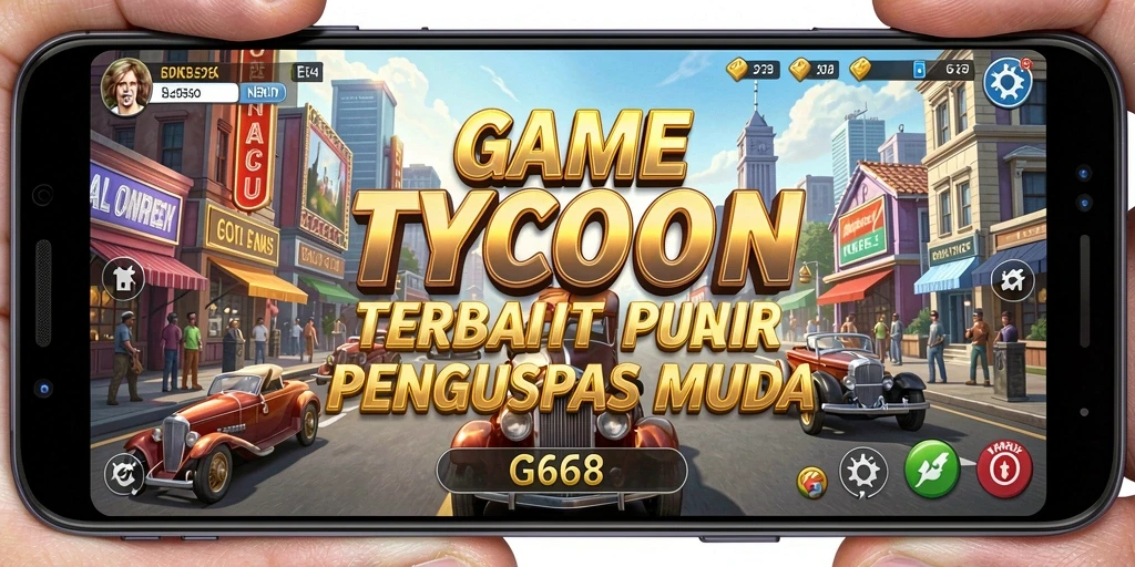 Tampilan gameplay G668 yang menarik dan penuh strategi Tycoon.