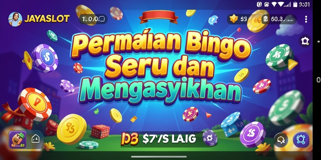 Screenshot permainan <strong>JAYASLOT</strong> dengan tampilan gameplay Bingo yang memukau.