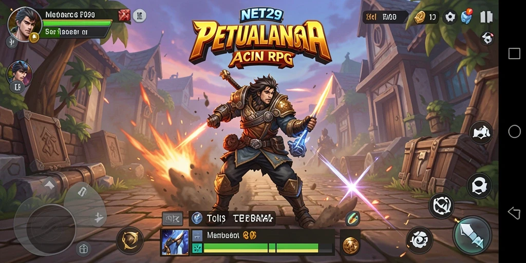 Gameplay yang seru dan dinamis dari NET29 dengan aksi seru.