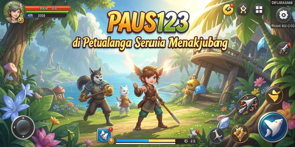 Tampilan gameplay PAUS123 yang menegangkan dan penuh aksi.