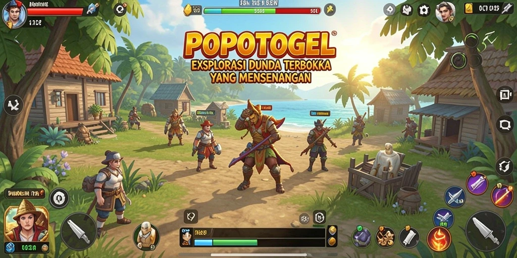 Screenshot gameplay menunjukkan aktivasi eksplorasi dunia terbuka yang seru.