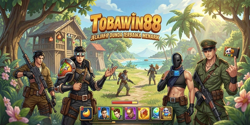 Screenshot gameplay TOBAWIN88 menampilkan petualangan seru dalam dunia terbuka.